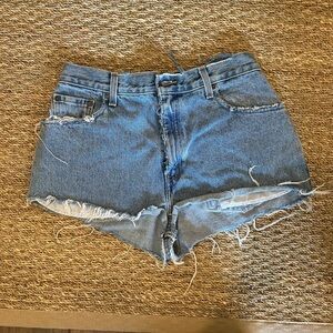 LEVI’S 550 - Vintage Denim Cutoff Shorts
